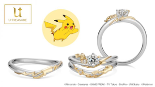 Illustration for article titled Pokémon Themed Wedding Rings